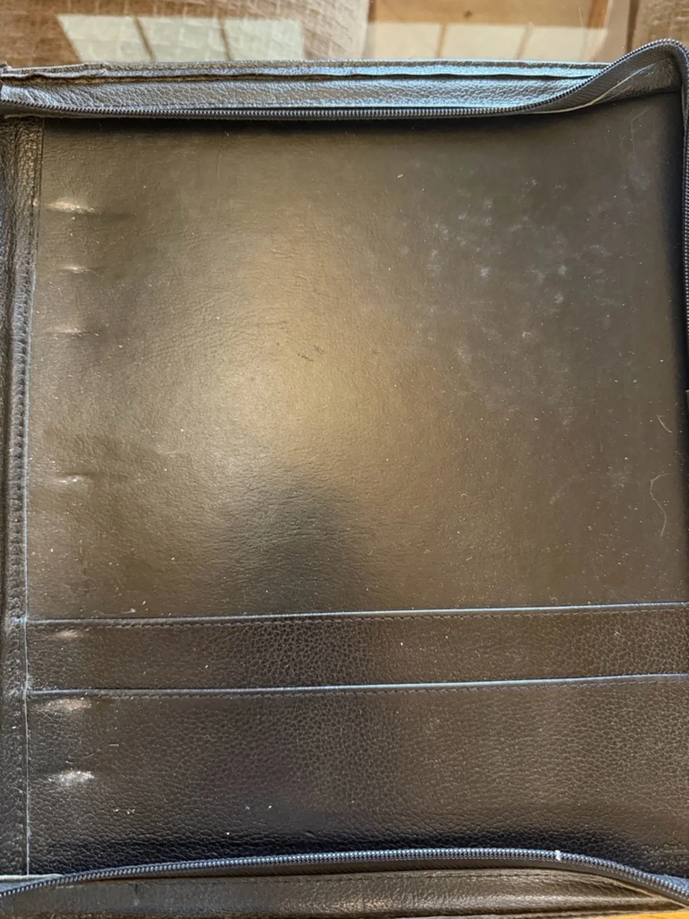 Black Leather Monarch Franklin Planner